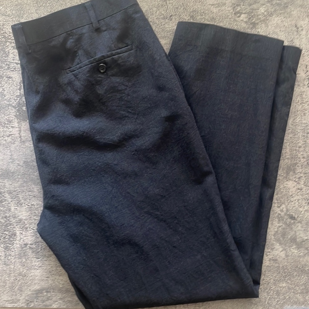 Mens Ralph Lauren Total Comfort Wool Pants - Grey
